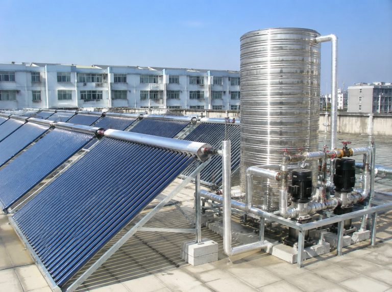 岚山区商用大容量真空管太阳能热水系统